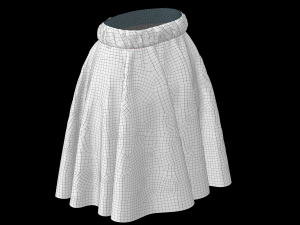 skirt 3 Modelo 3D