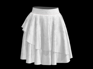 skirt 4 Modelo 3D