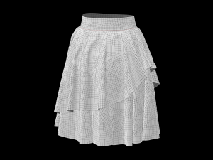 skirt 4 Modelo 3D