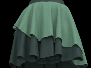 skirt 4 Modelo 3D