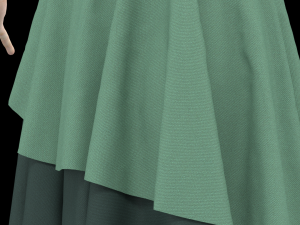 skirt 4 Modelo 3D
