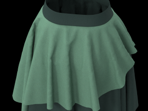 skirt 4 Modelo 3D