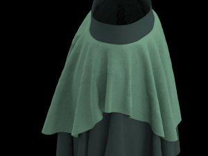 skirt 4 Modelo 3D