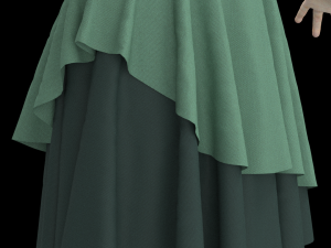 skirt 4 Modelo 3D