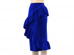 skirt 19 Modelo 3D