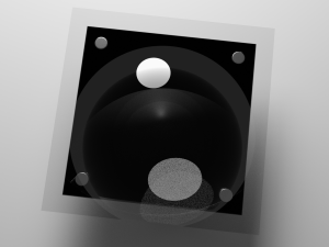 glass table 3D Модель