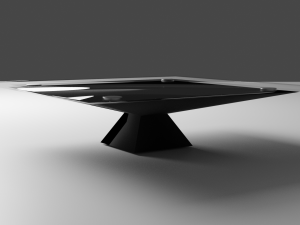 glass table 3D Модель
