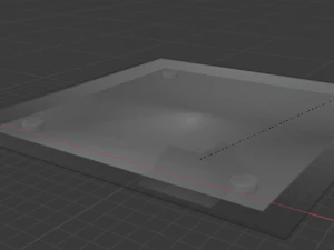 glass table 3D Model