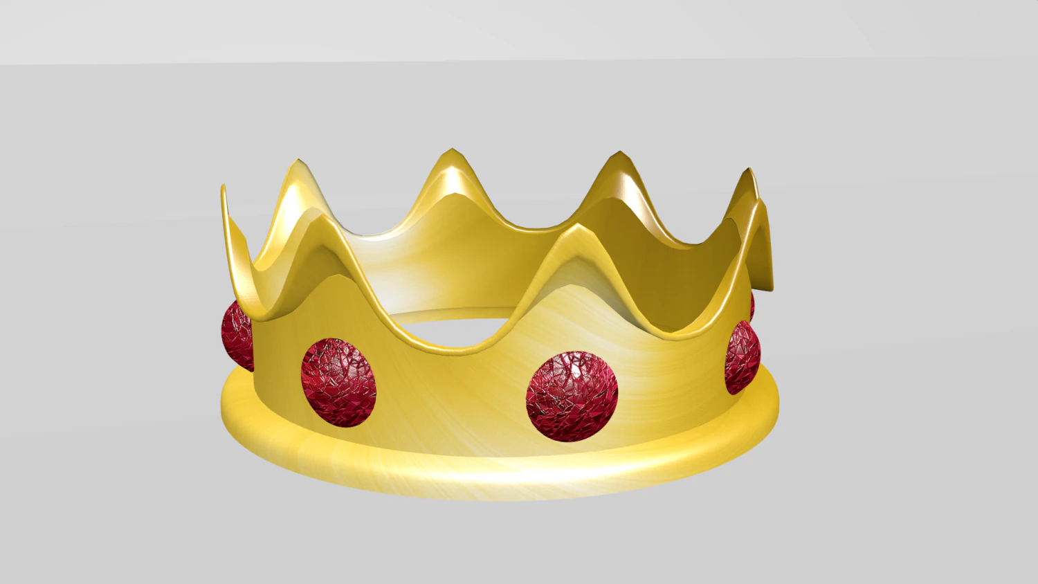 corona con rubies 3D Model .c4d .max .obj .3ds .fbx .stl .blend