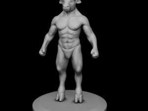 Minotaur 3d print Modello di stampa 3D