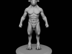 Minotaur 3d print Modello di stampa 3D
