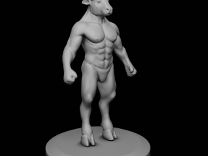 Minotaur 3d print Modello di stampa 3D