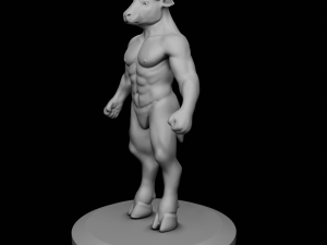 Minotaur 3d print Modello di stampa 3D