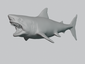great white shark 3D Принт Модель