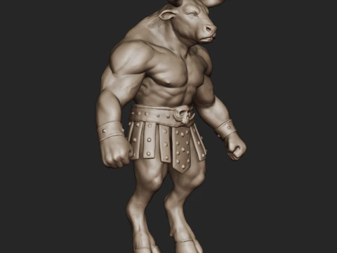 Minotaur 3D Print Model