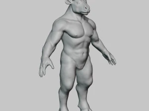 Minotaur 3D Print Model