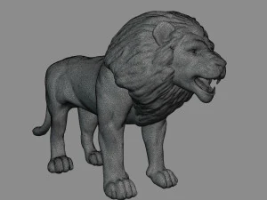 Lion 3D Print Model