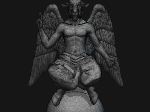 baphomet 3D Print Model