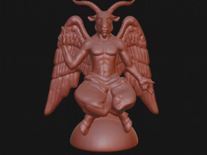 baphomet Modello di stampa 3D