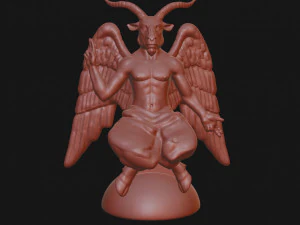 baphomet 3D Print Model