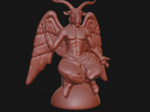 baphomet Modello di stampa 3D