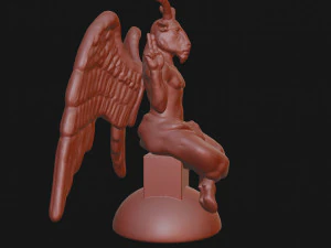 baphomet 3D Print Model