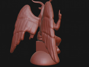 baphomet Modello di stampa 3D