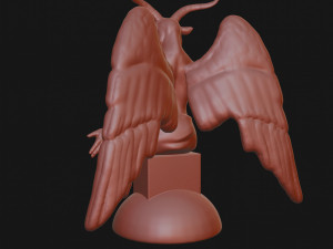baphomet Modello di stampa 3D