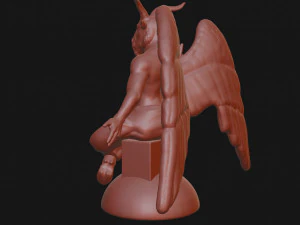 baphomet 3D Print Model