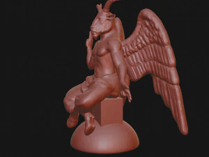 baphomet 3D Print Model