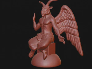 baphomet 3D Print Model
