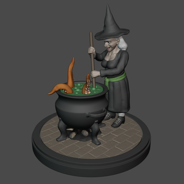 witch brewery 3D 打印模型 .c4d .max .obj .3ds .fbx .stl .blend 