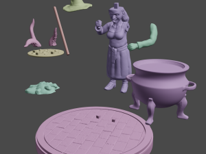 witch brewery 3D 打印模型