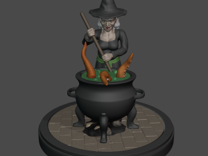 witch brewery 3D 打印模型