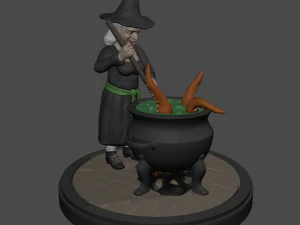 brasserie de sorci&egrave;re Modèles 3D en vedette