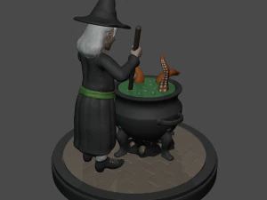 brasserie de sorci&egrave;re Modèles 3D en vedette