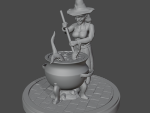 witch brewery 3D 打印模型