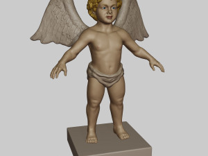 cherub baby angel 3D Print Model