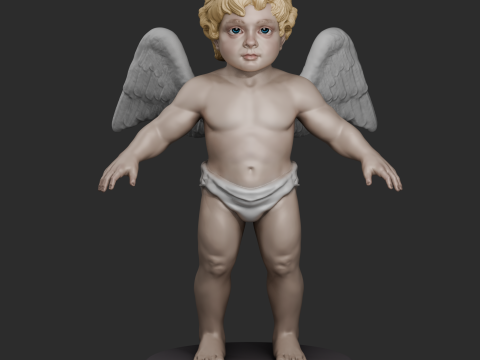 Cherub baby angel 3D Baskı Modeli