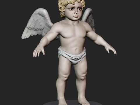 Cherub baby angel 3D Baskı Modeli