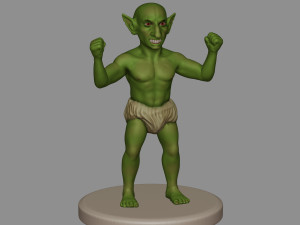 goblin miniature 3d print 3D 打印模型