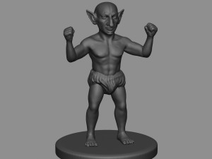 goblin miniature 3d print 3D 打印模型