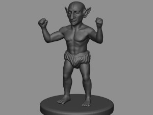 goblin miniature 3d print 3D 打印模型