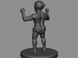 goblin miniature 3d print 3D 打印模型