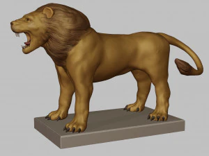 Немейський лев 3D Принт Модель