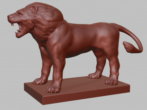 nemea lion Modèles 3D en vedette
