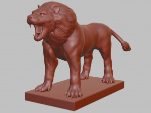 nemea lion Modèles 3D en vedette