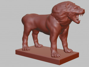 nemea lion Modèles 3D en vedette
