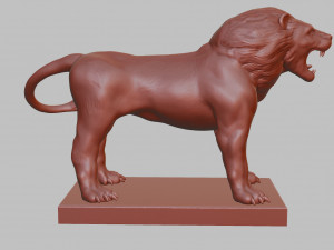 nemea lion Modèles 3D en vedette