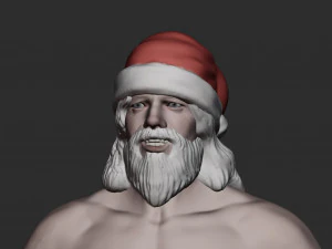 Bad Santa 3D Print 3D Print Model